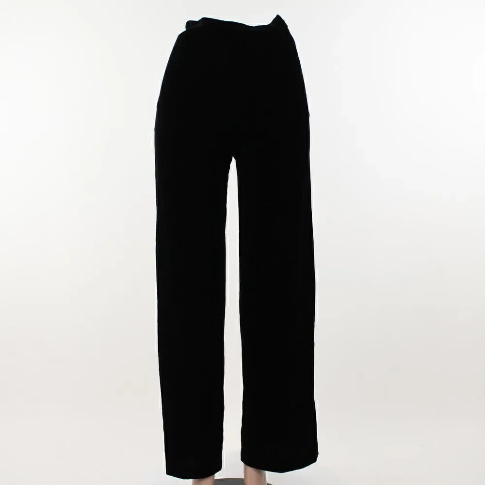 Whistles Velvet Wide-Leg Pants - Picture 2 of 5